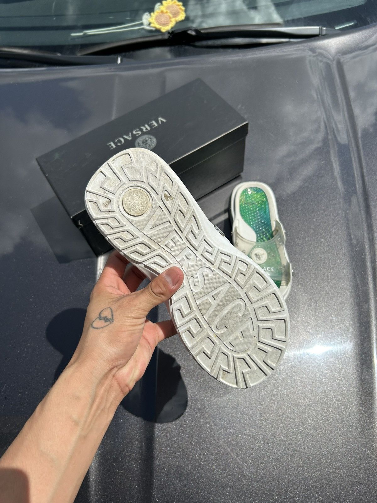 Versace Versace gel slide Size US 9 / IT 39 - 5 Thumbnail