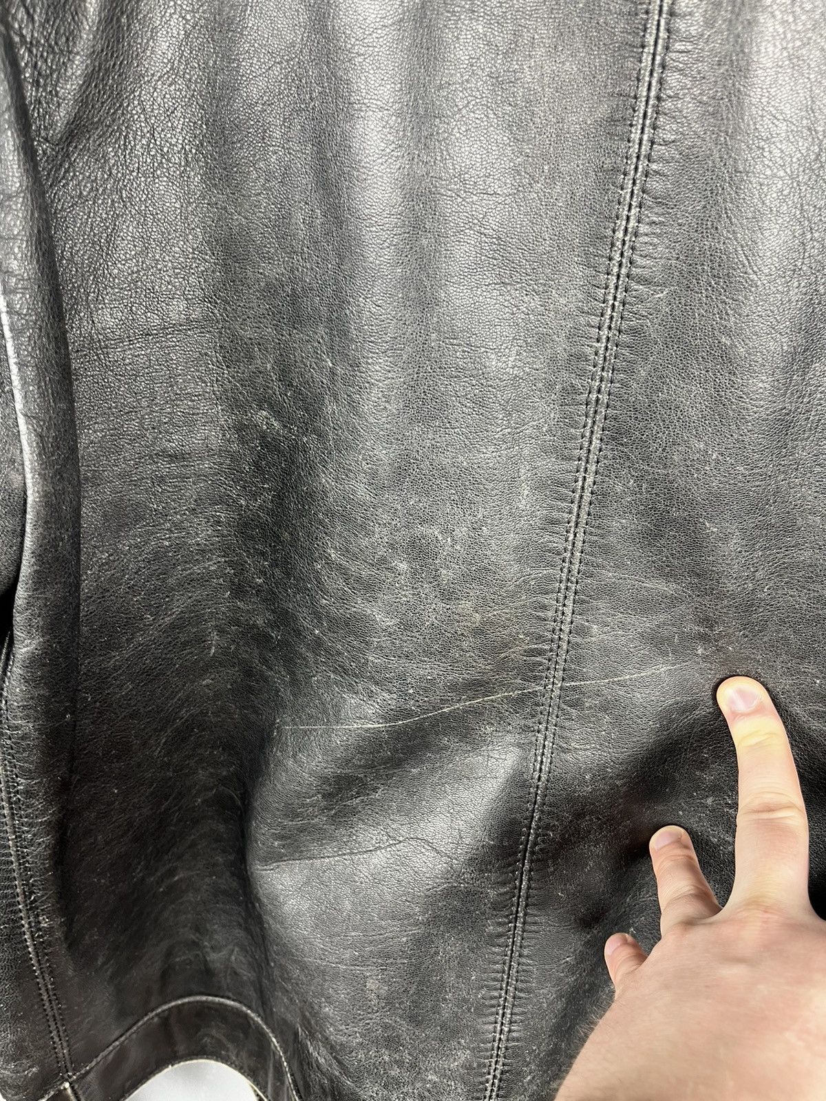 Dolce & Gabbana Dolce Gabbana biker zip leather jacket Size US L / EU 52-54 / 3 - 17 Thumbnail