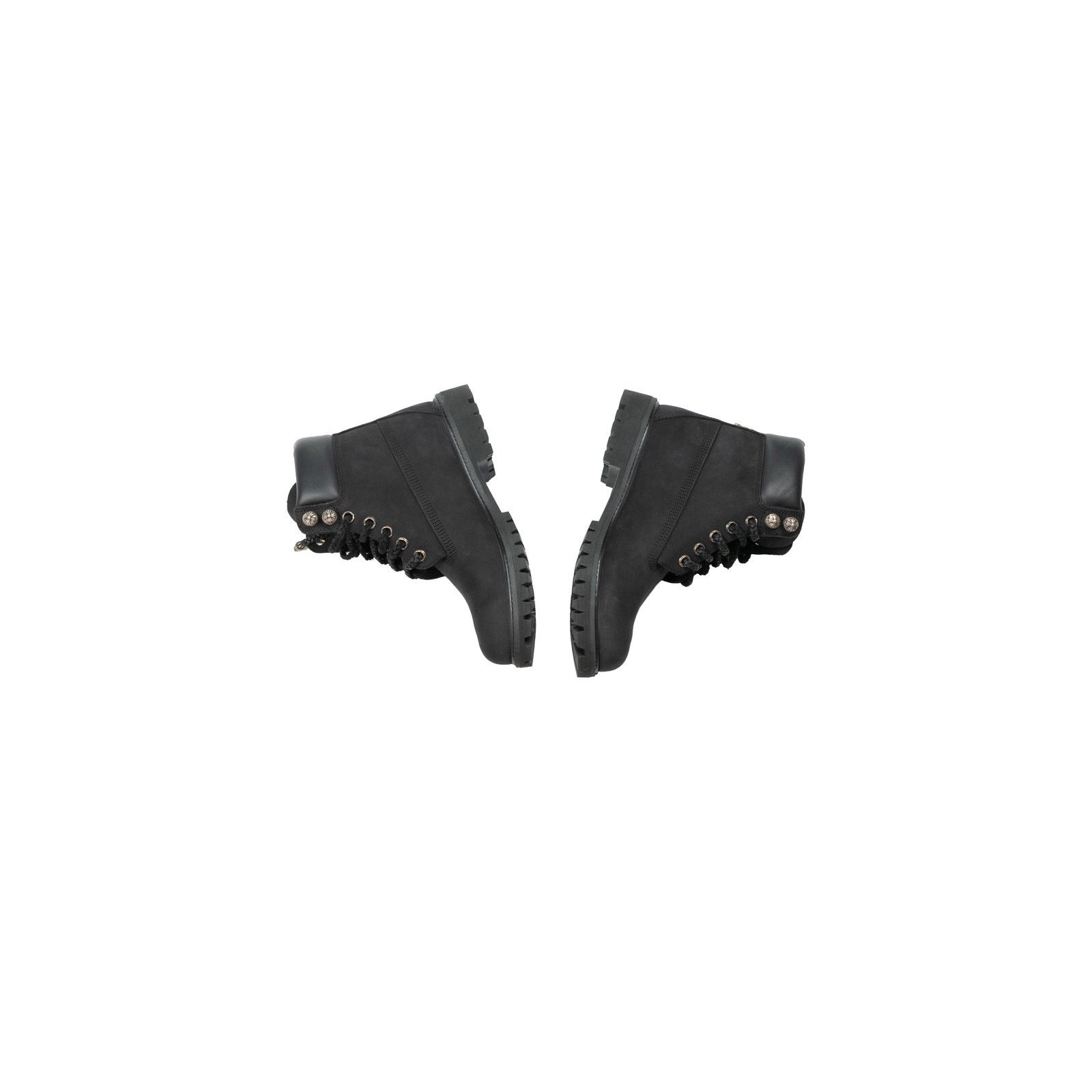 Chrome Hearts Black Timberland 6 Inch Boots Size US 8 / EU 41 - 3 Thumbnail