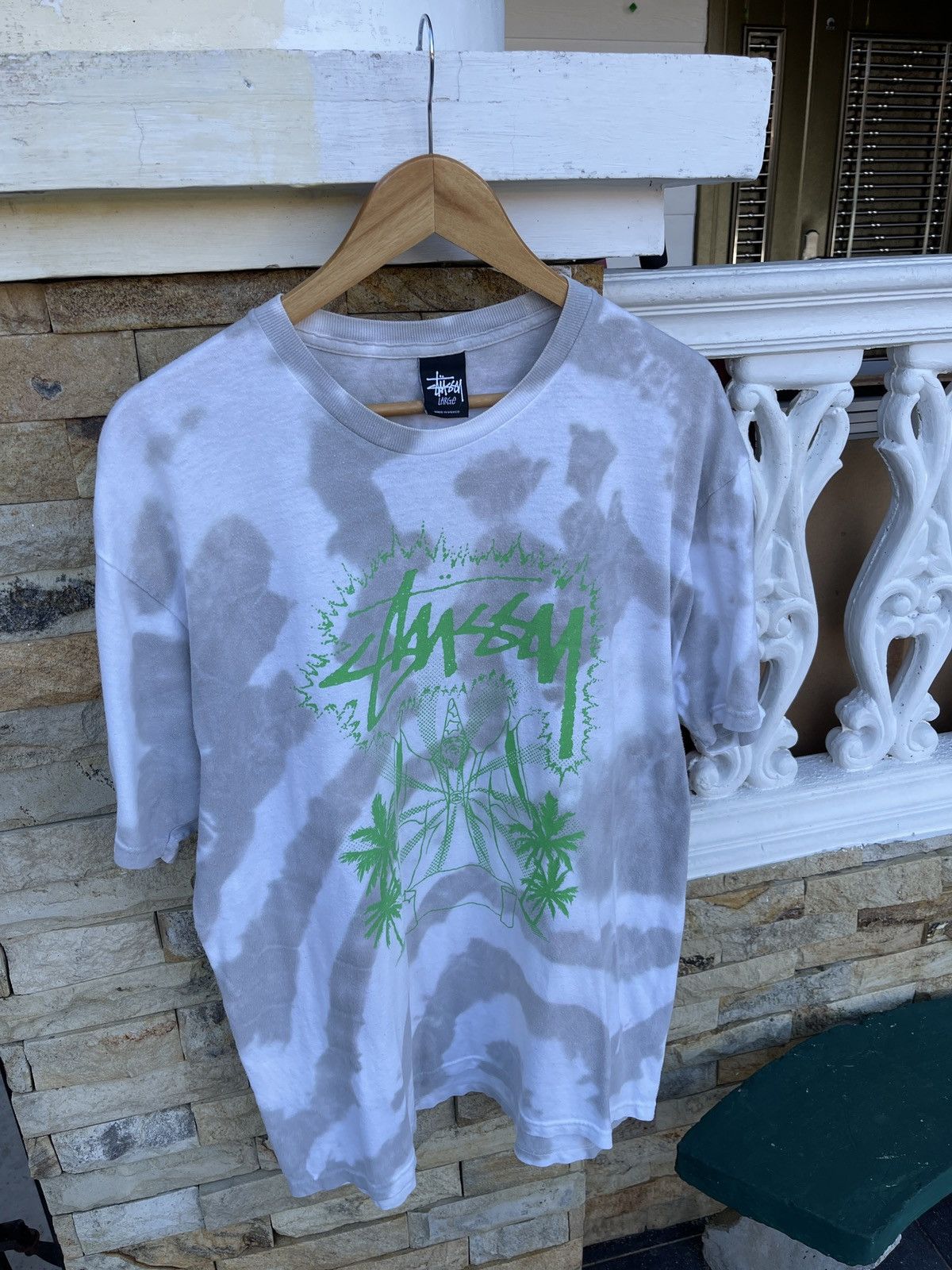 Stussy Very Rare🔥Vintage STUSSY Tie Dye Tee Size US L / EU 52-54 / 3 - 6 Thumbnail