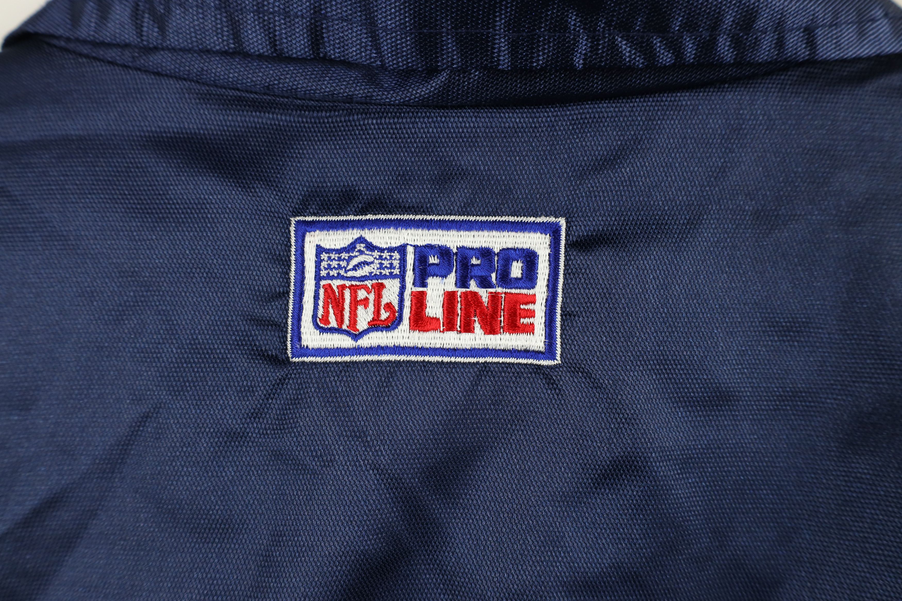 Vintage Vintage 90s NFL Pro Line Broncos Football Windbreaker Jacket Size US XL / EU 56 / 4 - 14 Thumbnail