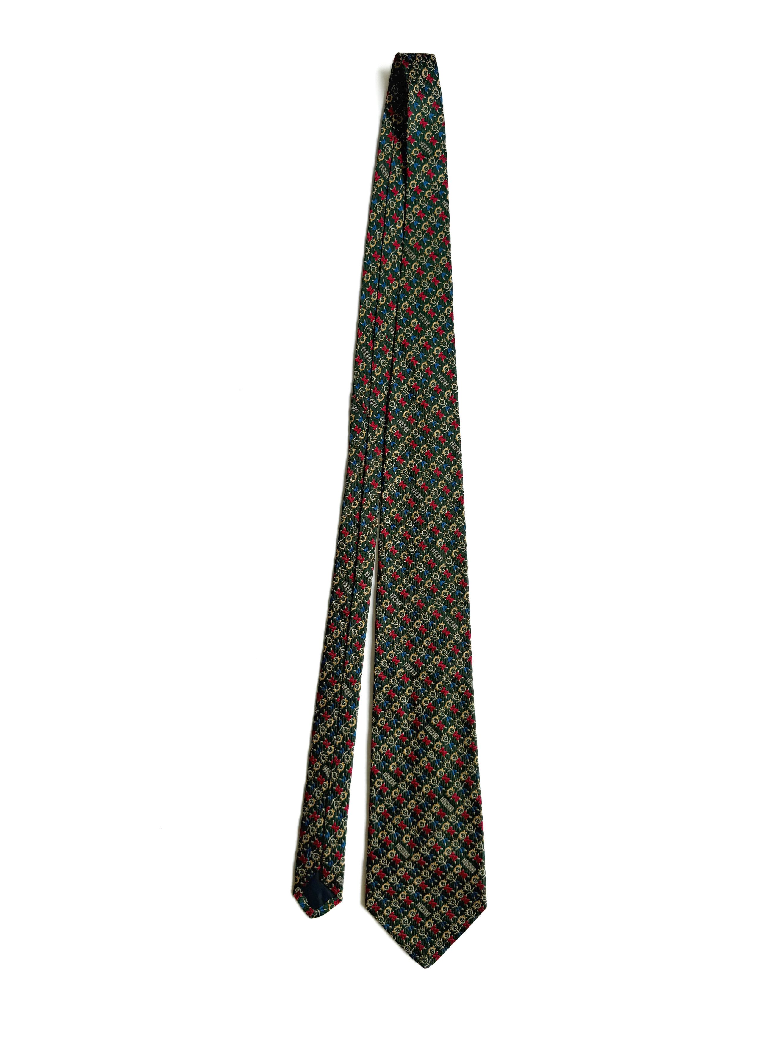 Moschino Vintage Men's Moschino Silk Neck Tie Size ONE SIZE - 2 Thumbnail