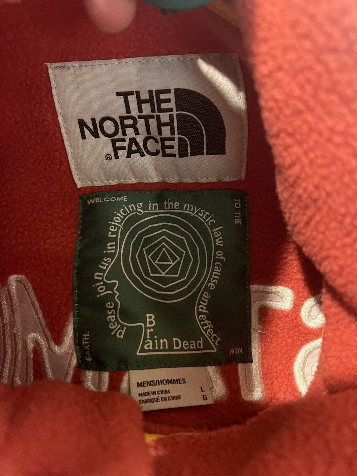 Brain Dead × The North Face The North Face x Brain Dead 89 Placket Pullover Fleece Size US L / EU 52-54 / 3 - 6 Thumbnail