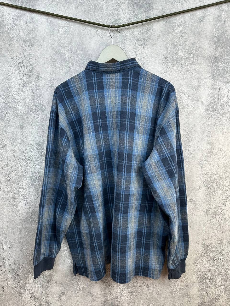 Polo Ralph Lauren Polo Ralph Lauren Vintage Tartan Plaid Hong Kong Polo Jumper Size US L / EU 52-54 / 3 - 2 Thumbnail