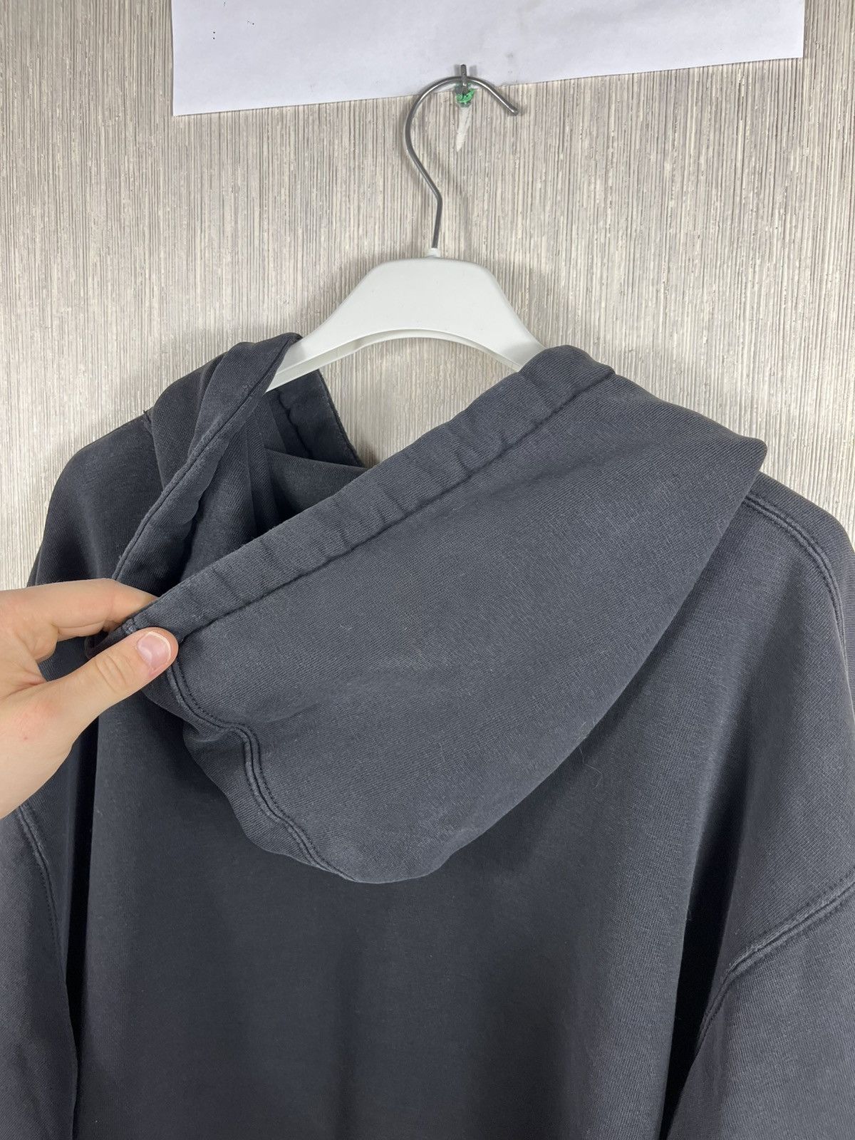 Stussy × Vintage Vintage 80s Stussy central big logo y2k hoodie sweatshirt Size US M / EU 48-50 / 2 - 24 Thumbnail