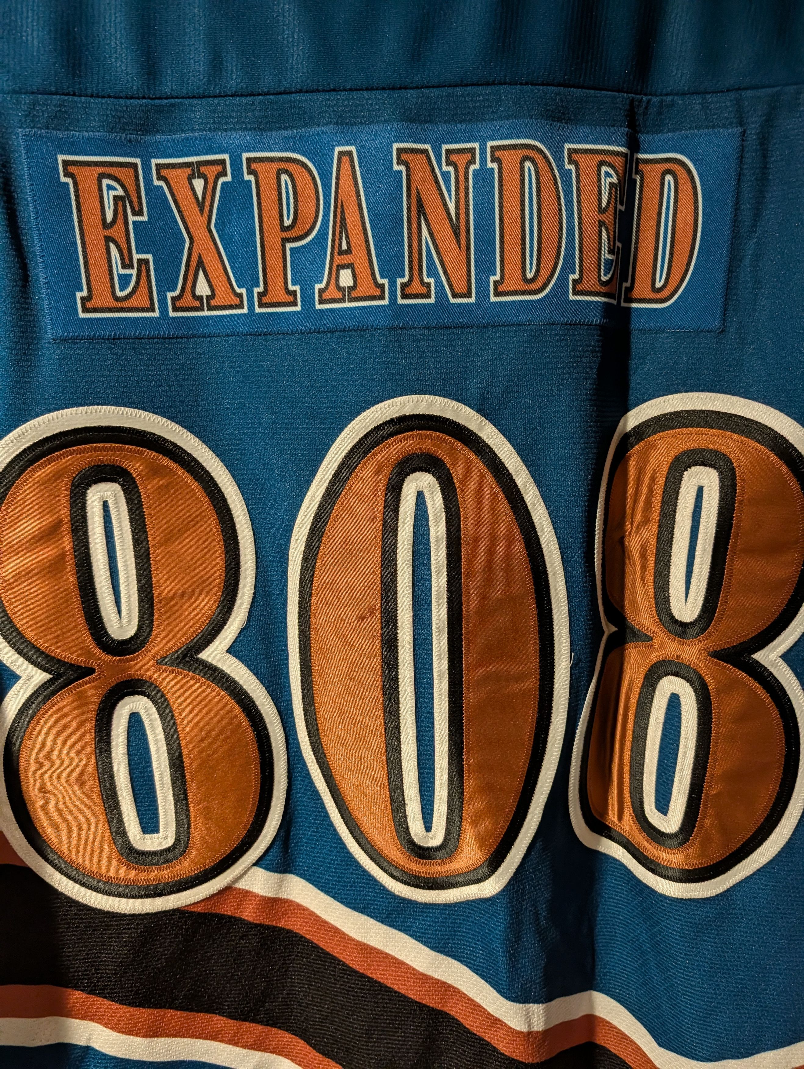 NHL BASSNECTAR Hockey Jersey Expanded 808 AK Bass Head EDM Rave Size US XL / EU 56 / 4 - 8 Thumbnail