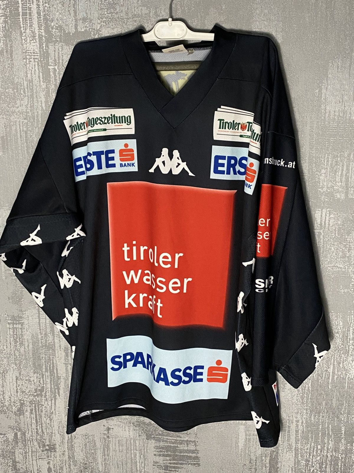 Vintage HC Tirol Innsbruck Austria Hockey Jersey Kappa Hohenberger Size US L / EU 52-54 / 3 - 1 Thumbnail