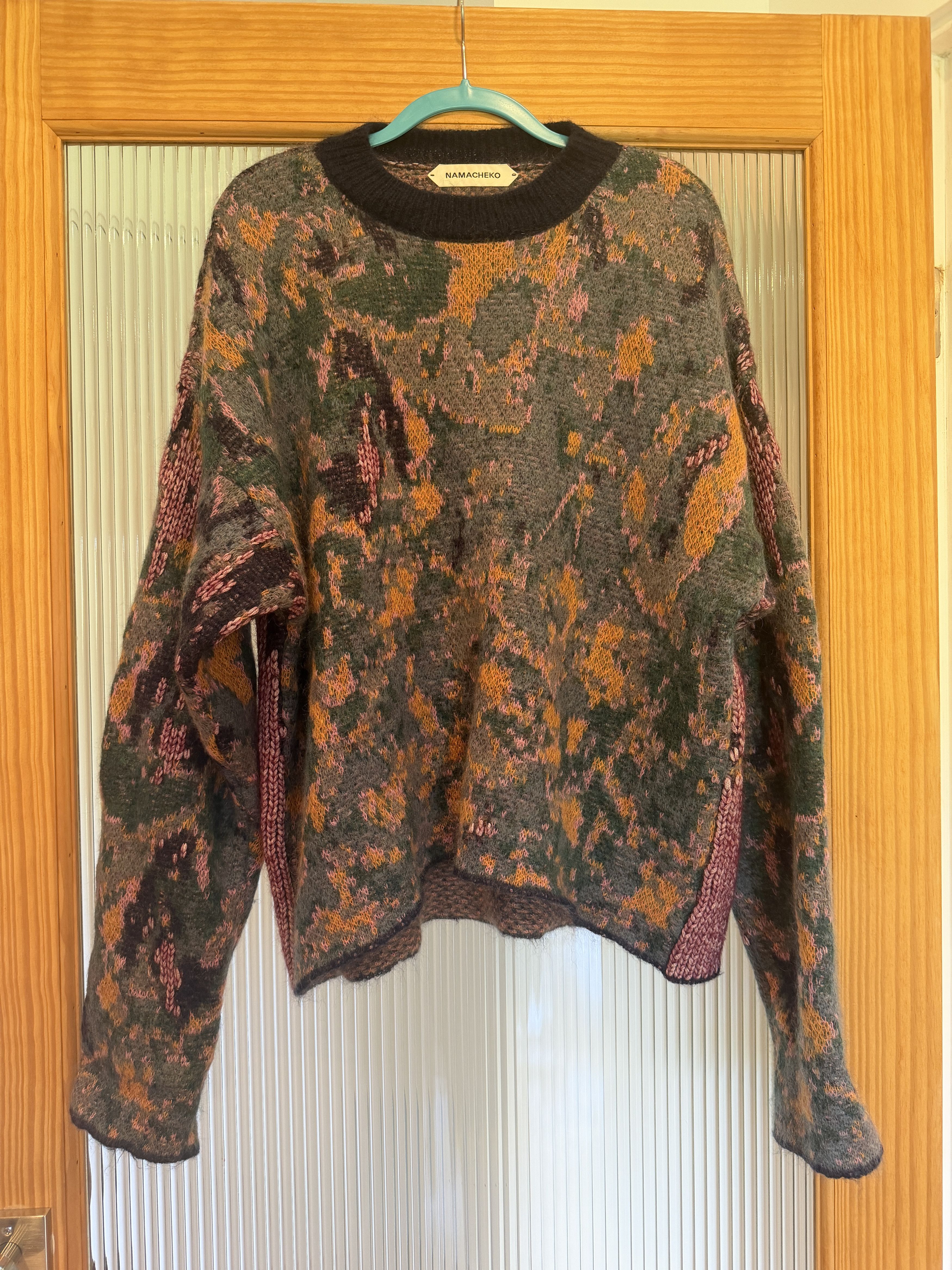 Namacheko Abstract-Pattern Knitted Jumper Size US M / EU 48-50 / 2 - 1 Thumbnail