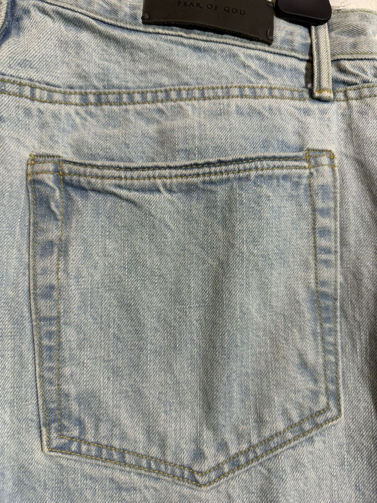 Fear of God Distressed Denim Zipped Hem Denim Size US 36 / EU 52 - 12 Thumbnail