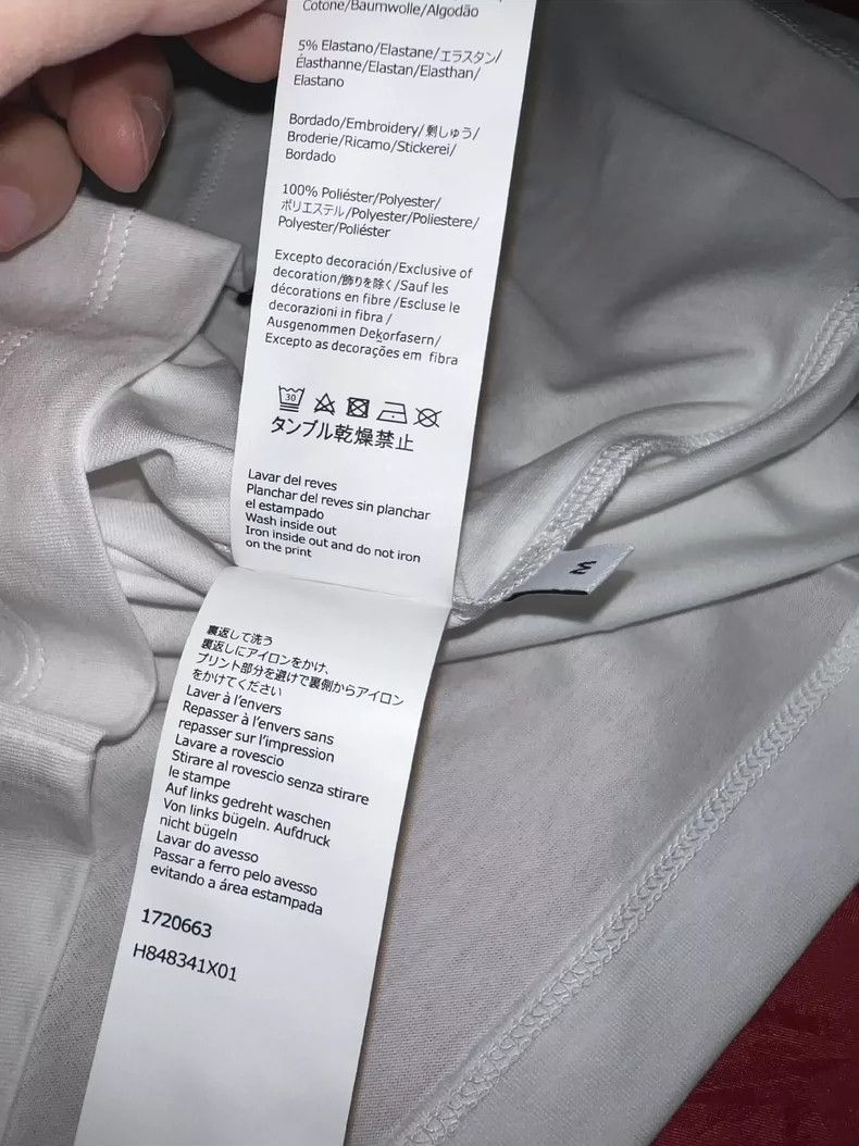 Loewe LOEWE White short sleeves with embroidery logo Size US M / EU 48-50 / 2 - 5 Thumbnail