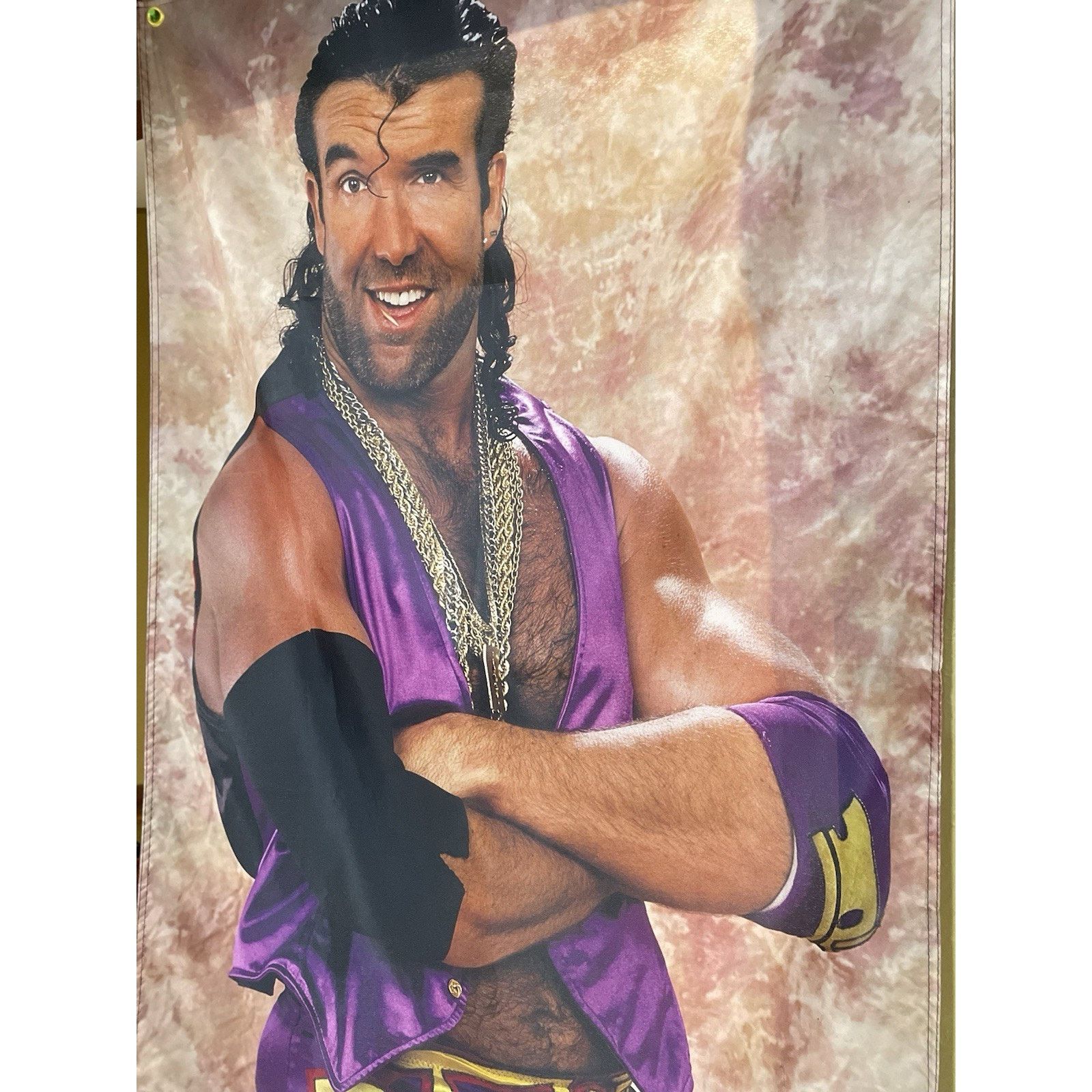 WWF WWF Razor Ramon WCW Scott Hall 5ft Flag nWo Wrestling Size ONE SIZE - 2 Thumbnail