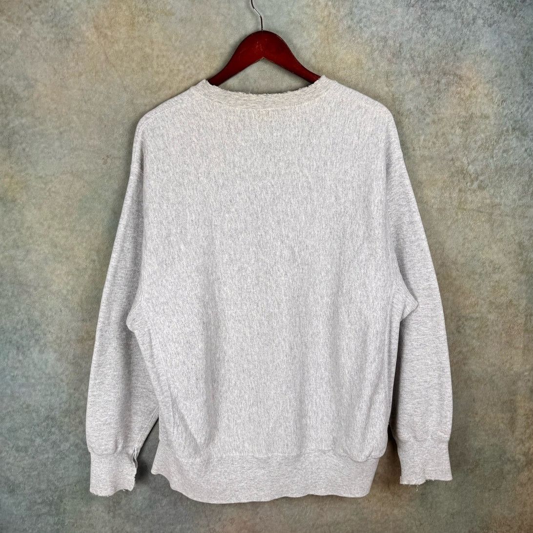 Lee × Vintage VTG 90s Kappa Delta Crewneck Sweatshirt XL Gray Heavyweight Size US XL / EU 56 / 4 - 3 Thumbnail
