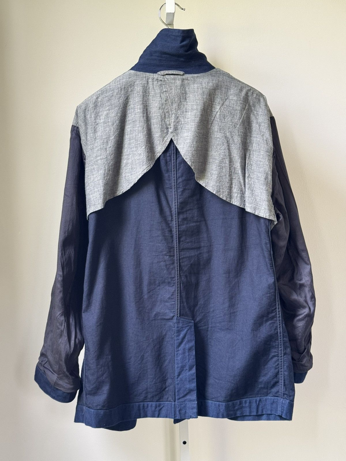 45rpm Indigo Dyed Double Breasted Coat Size US L / EU 52-54 / 3 - 15 Thumbnail