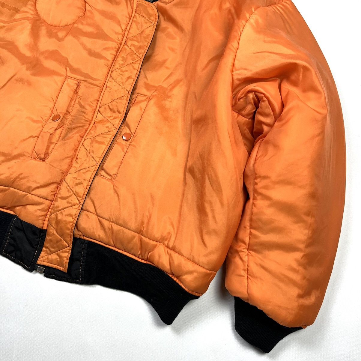 Vintage Night Crows Vintage Bomber Jacket Black Military Aviator Size US XL / EU 56 / 4 - 14 Thumbnail