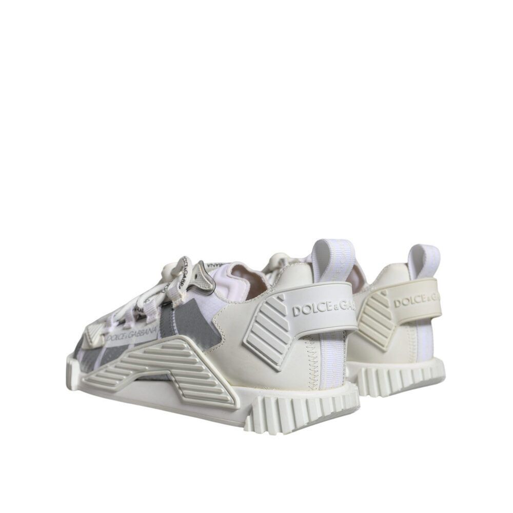 Dolce & Gabbana Dolce & Gabbana White Lace Up Low Top NS1 Sneakers Shoes Size US 6 / EU 39 - 4 Thumbnail