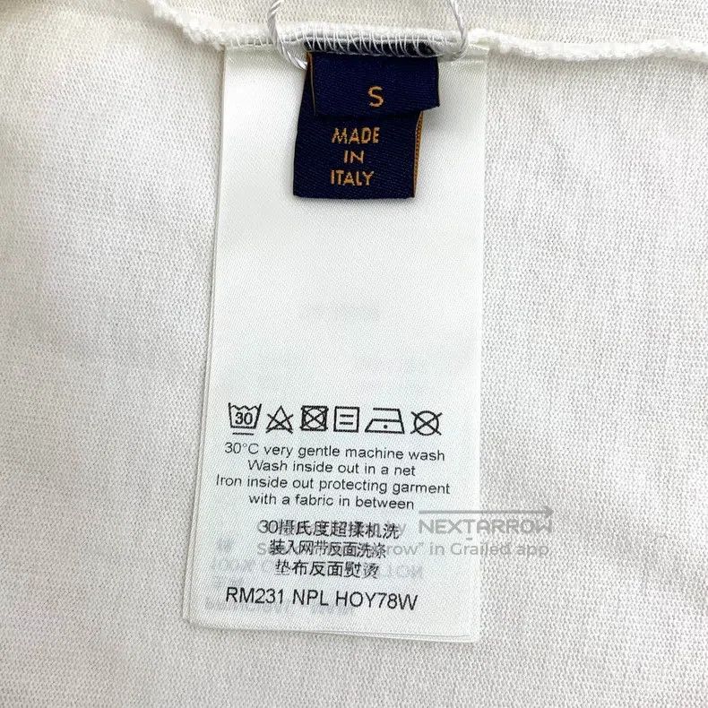 Louis Vuitton Louis Vuitton 23 white rainbow monogrammed cotton crew nec Size US S / EU 44-46 / 1 - 6 Thumbnail