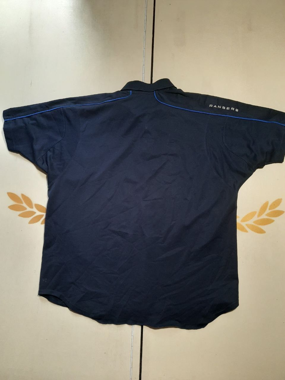 Nike Nike Glasgow Rangers Training Polo Shirt 2001-2002 Size US XXL / EU 58 / 5 - 11 Thumbnail