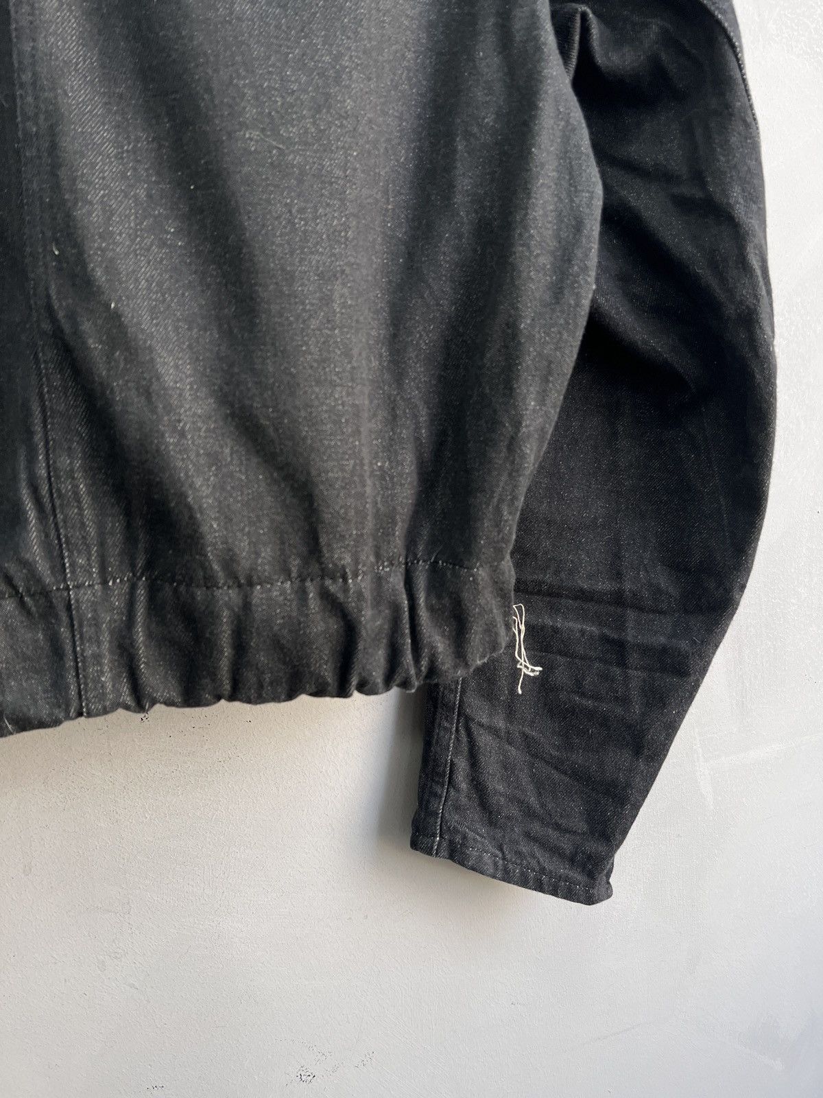 Le Laboureur Japanese distressed zip Riri bomber jacket y2k Size US M / EU 48-50 / 2 - 10 Thumbnail