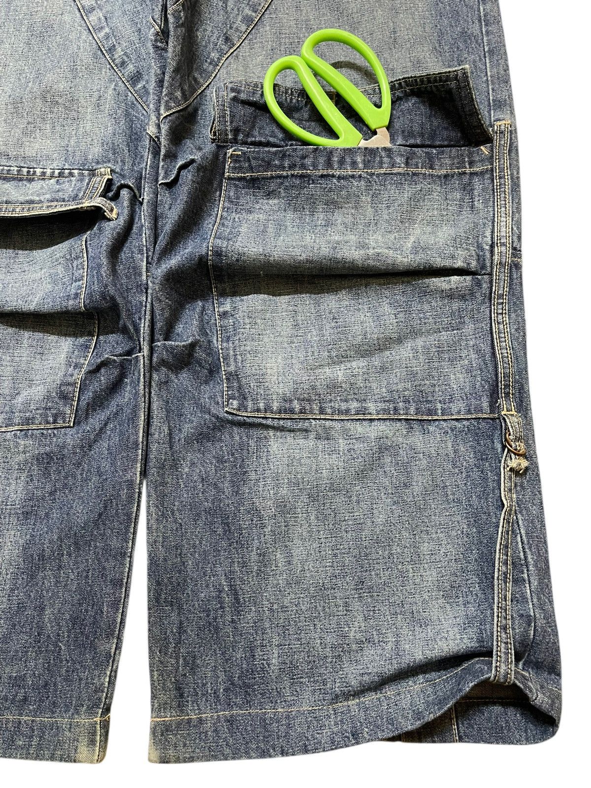 Marithe + Francois Girbaud Vintage Marithe Francois Girbaud Avant Garde Baggy Jeans Size US 36 / EU 52 - 10 Thumbnail