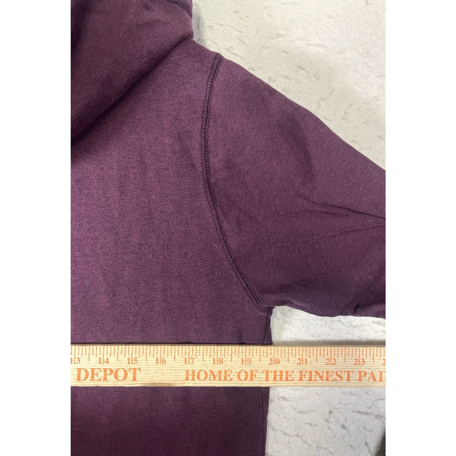 Element VINTAGE ELEMENT BURGUNDY Cross Neck Pullover Hoodie Men L Shirt? Size US L / EU 52-54 / 3 - 3 Thumbnail