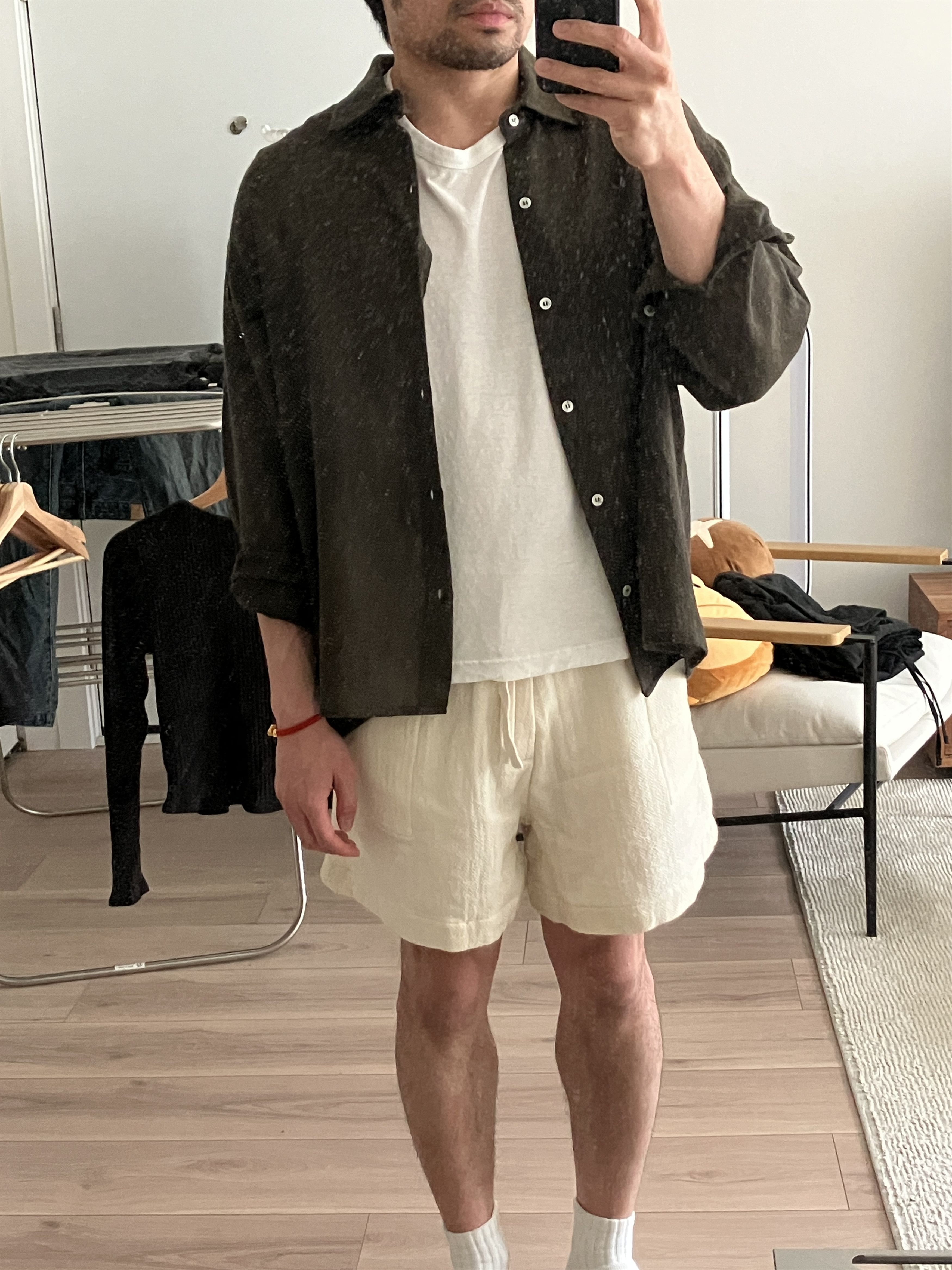 Daniel Simmons MARCELLO SHORTS V1 - CREAM (M) Size US 30 / EU 46 - 5 Thumbnail