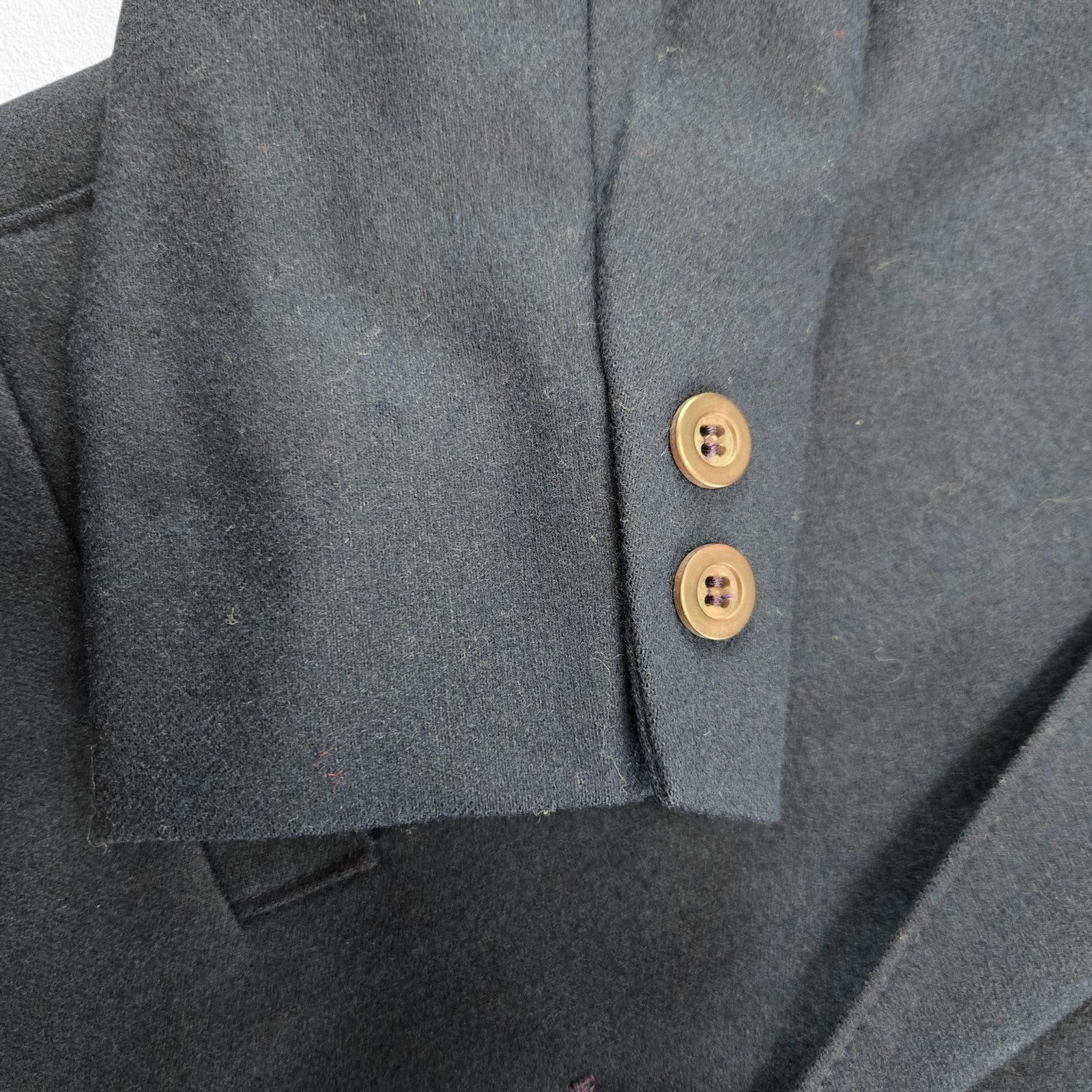 Pendleton 1980s Pendleton Petite Navy Wool Blazer Made USA Size 6P Size M / US 6-8 / IT 42-44 - 9 Thumbnail