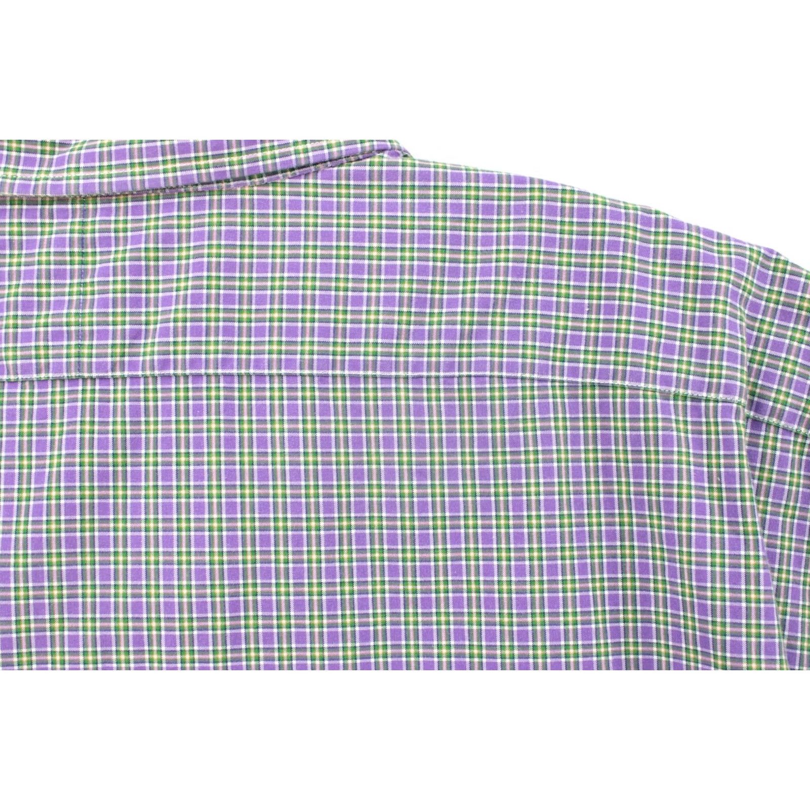 Polo Ralph Lauren VTG Polo Ralph Lauren Estate Shirt Mens 2XL Purple Plaid Long Sleeve Button-Up Casual Shirt Size US XXL / EU 58 / 5 - 6 Thumbnail
