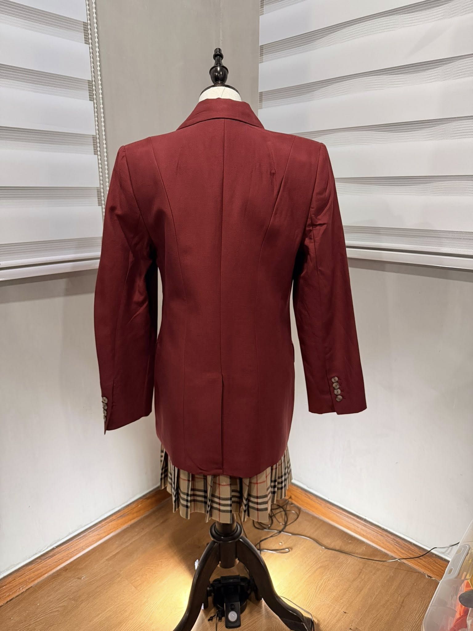 Other MNG SELECTION burgandi women blazer S 2254 Size S / US 4 / IT 40 - 2 Thumbnail