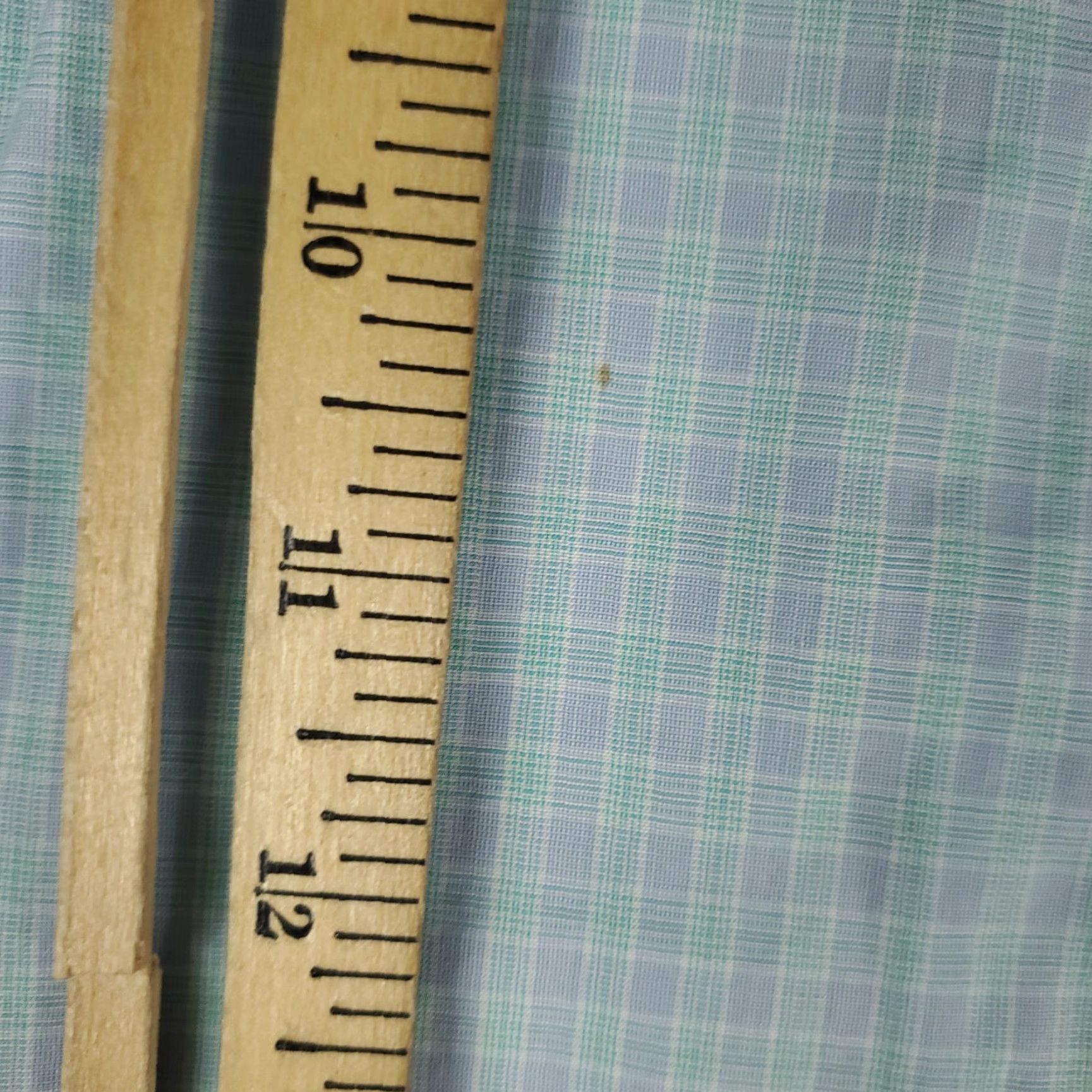 Eton Eton Shirt Mens Size 16.5 Blue Plaid Dress Shirt Button Up Long Sleeve Contemporary Size 46R - 4 Thumbnail