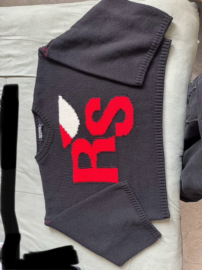 Raf Simons Raf simons Classic black and red sweater Size US S / EU 44-46 / 1 - 1 Thumbnail