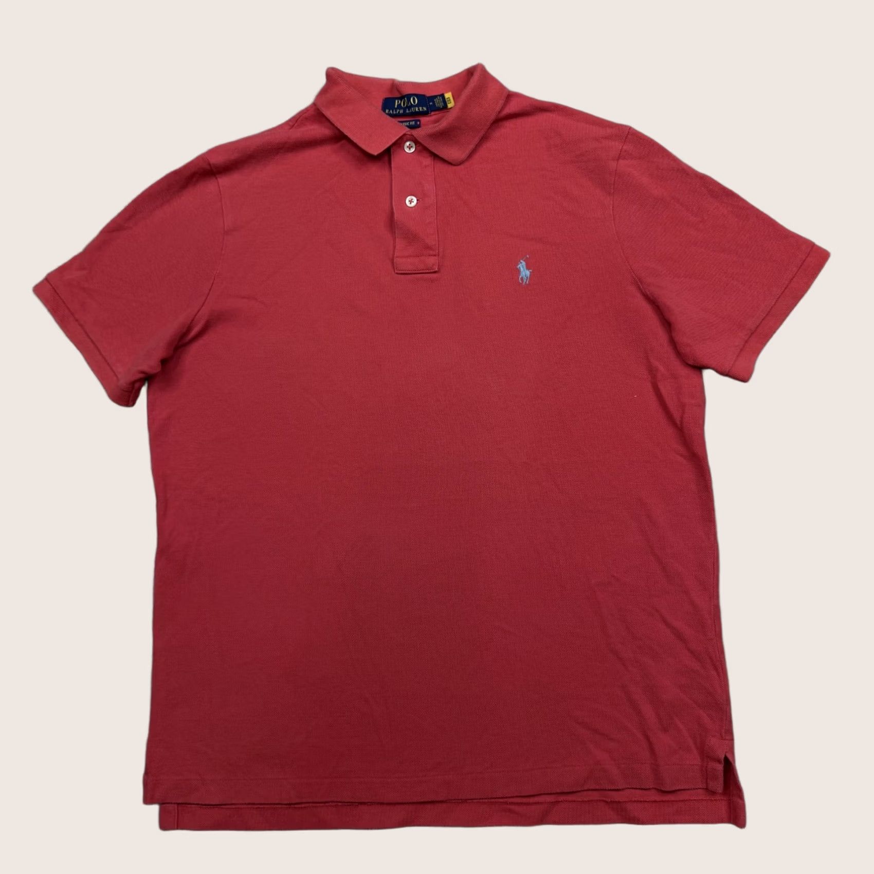 Polo Ralph Lauren Polo Ralph Lauren Shirt Mens M Red Short Sleeve Classic Preppy Golf Rugby Size US M / EU 48-50 / 2 - 1 Thumbnail