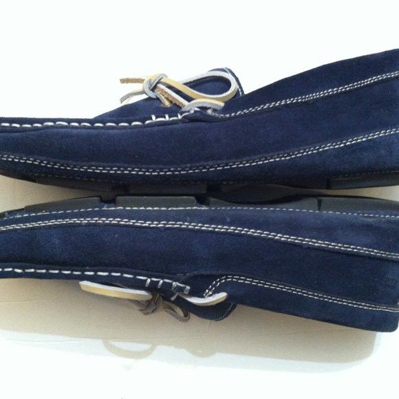 Kenneth Cole KENNETH COLE MENS LEATHER SUEDE SLIP-ON LOAFERS SIZE: 10M Size US 10 / EU 43 - 7 Thumbnail