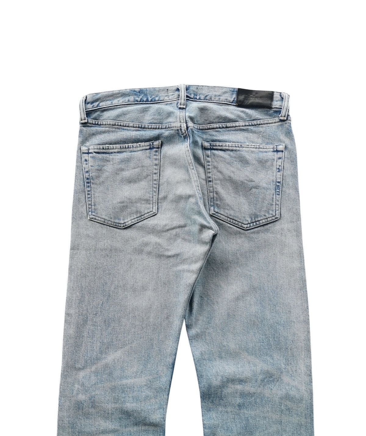 monkey time Monkey Time Chitch Punk Blue Shred Selvedge Jeans Size US 31 - 5 Thumbnail