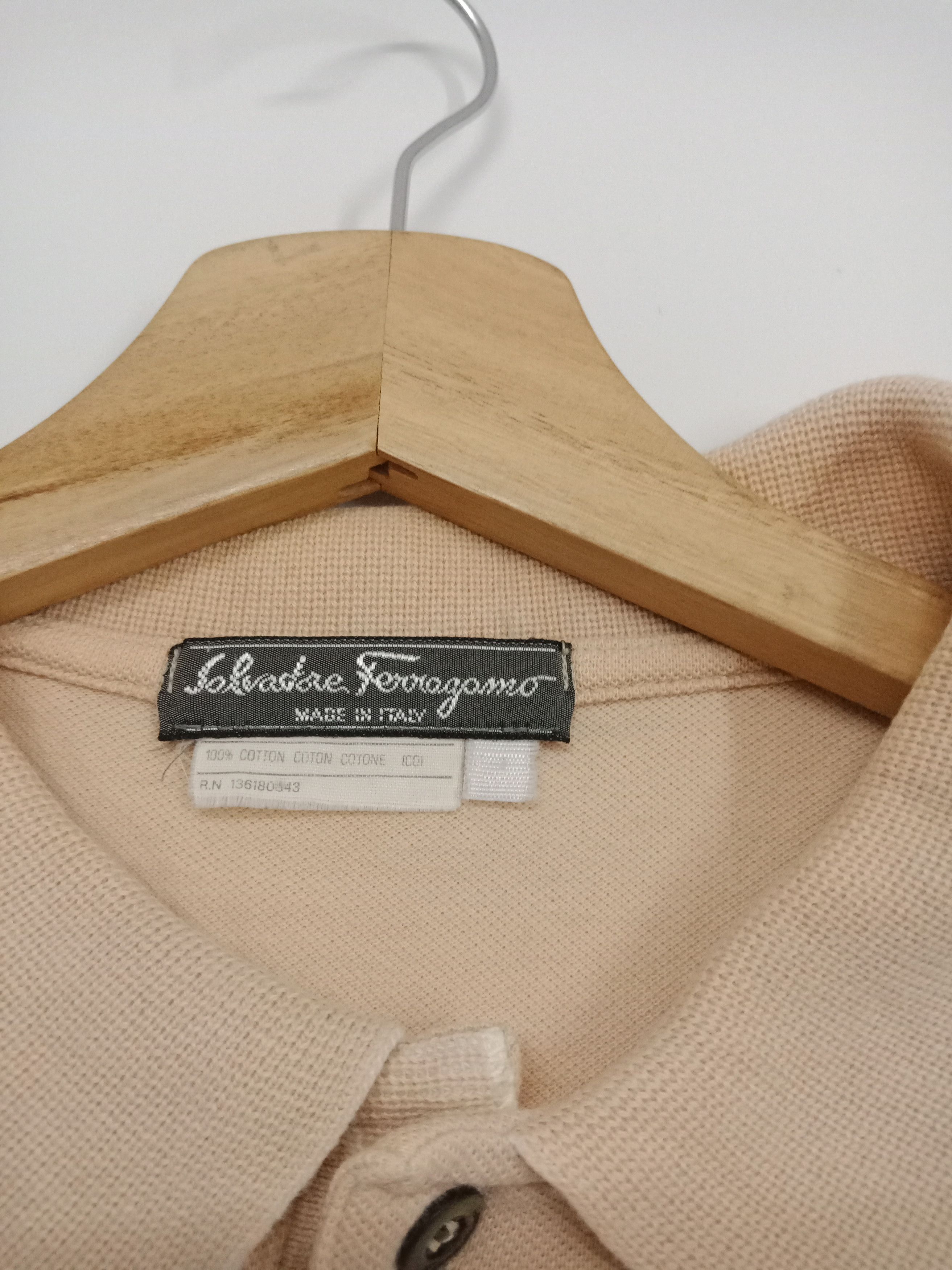 Salvatore Ferragamo Salvatore Ferragamo Embroid Polo #D Size US L / EU 52-54 / 3 - 5 Thumbnail