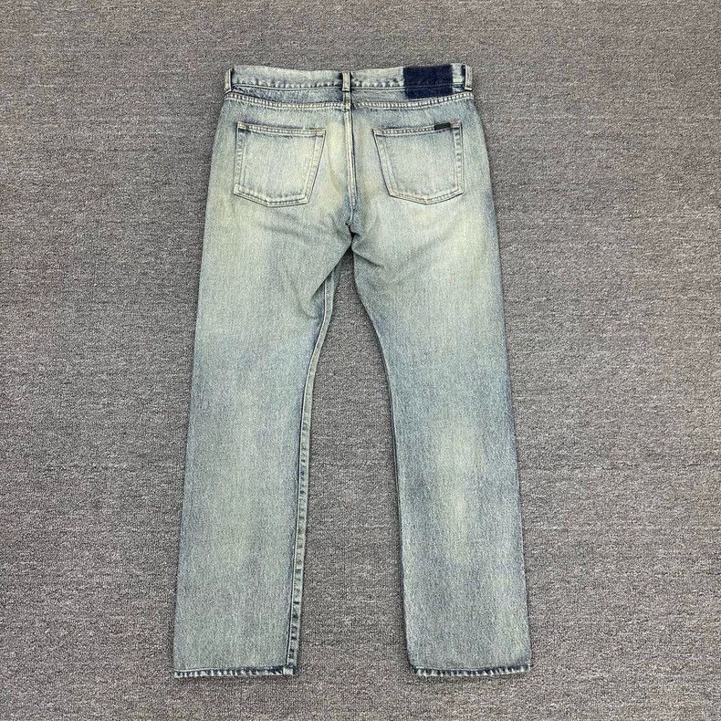 Other Saint Laurent Washed Blue Slim Fit Jeans-2507 Size US 32 / EU 48 - 1 Thumbnail