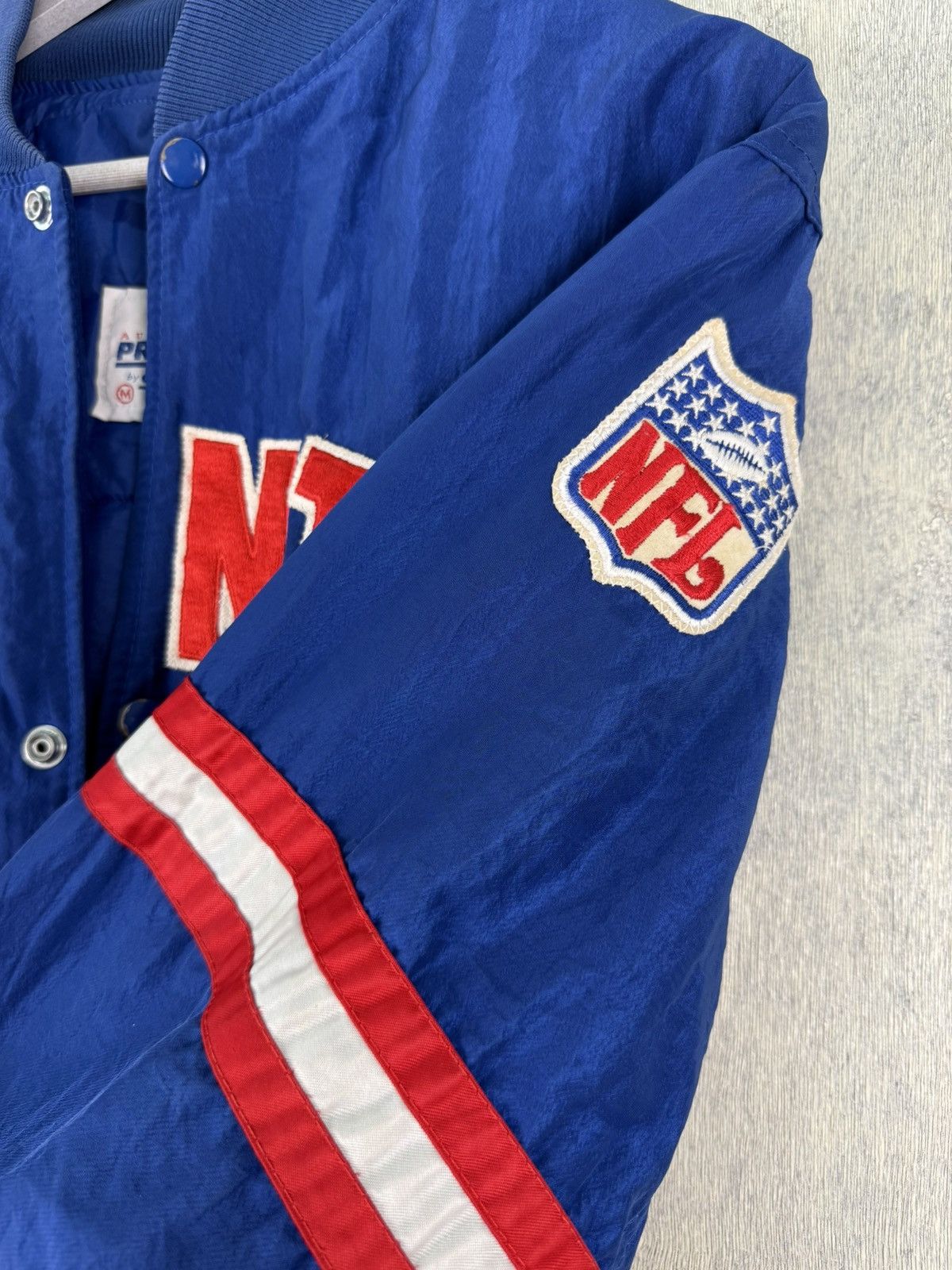 Pro Line × Starter × Vintage Vintage 90s NEW YORK GIANTS nfl Varsity Jacket by Starter Size US M / EU 48-50 / 2 - 8 Thumbnail
