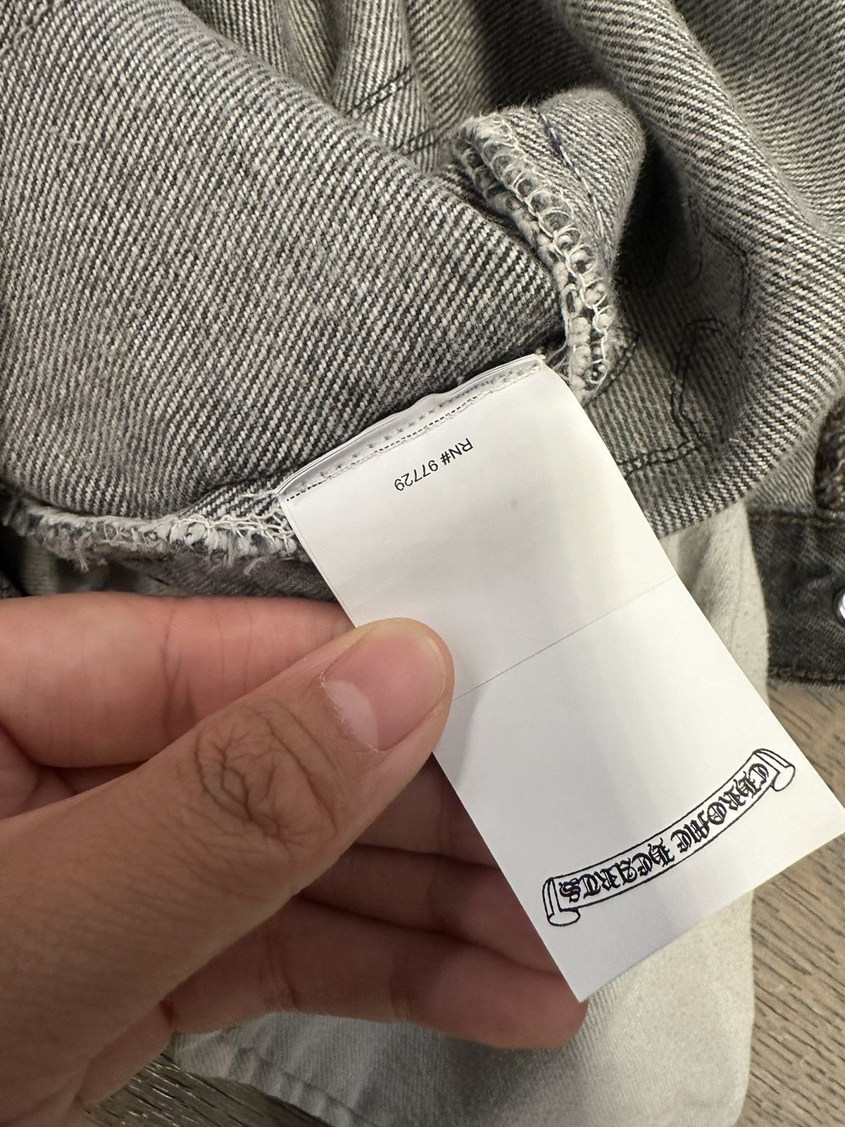 Chrome Hearts 🔥Chrome Hearts 501 Grey Jeans🔥 Size US 29 - 11 Thumbnail