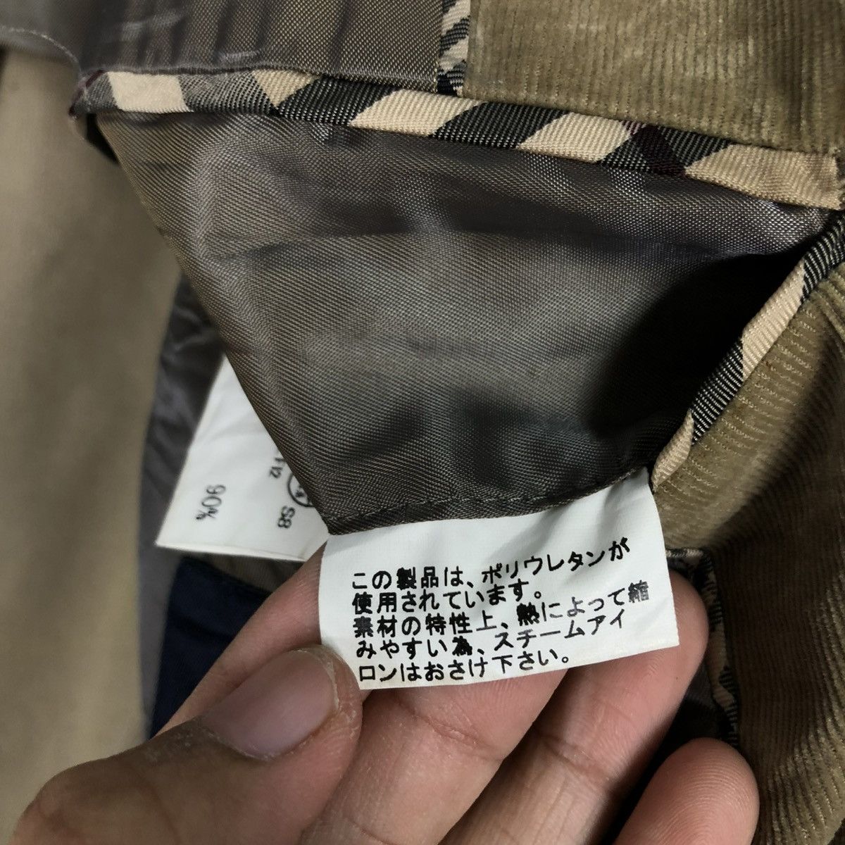 Burberry 🔥VINTAGE CORDUROY CHORE JACKET BURBERRY LONDON Size US M / EU 48-50 / 2 - 22 Thumbnail