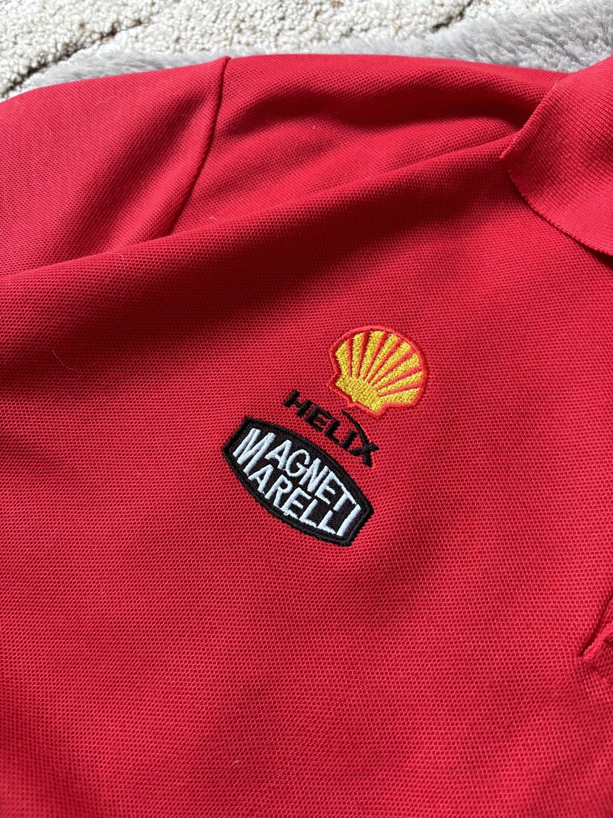 Ferrari × Marlboro × Vintage Ferrari x Marlboro F1 vintage 2001 red polo shirt Size US XL / EU 56 / 4 - 5 Thumbnail