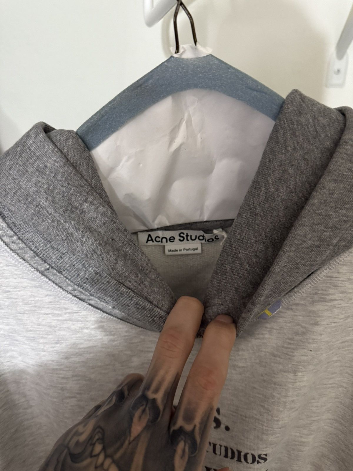 Acne Studios Acne Studios Layered Hoodie size large Size US L / EU 52-54 / 3 - 9 Thumbnail