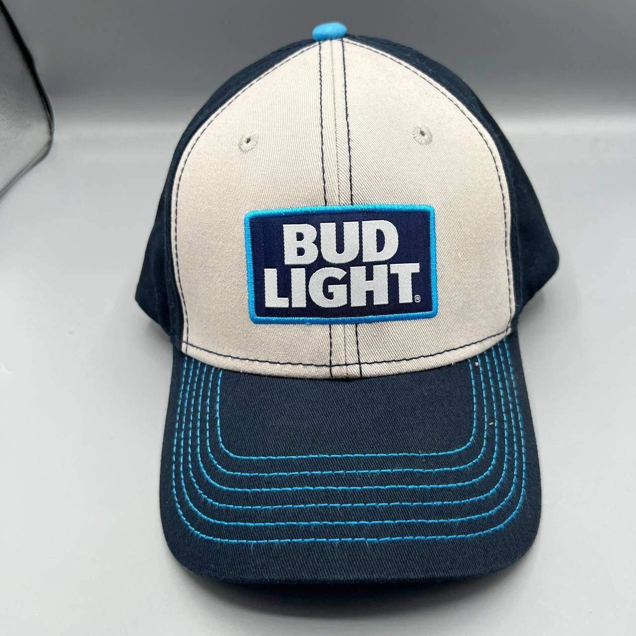 Other Bud Light Hat Men Embroidered H3 Headwear Snap Back Cap Size ONE SIZE - 1 Thumbnail