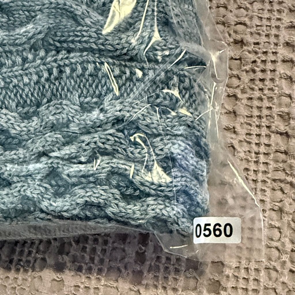Other Altar'd State Slate Blue Cable-Knit Sleeveless Sweater Vest Size S / US 4 / IT 40 - 6 Thumbnail