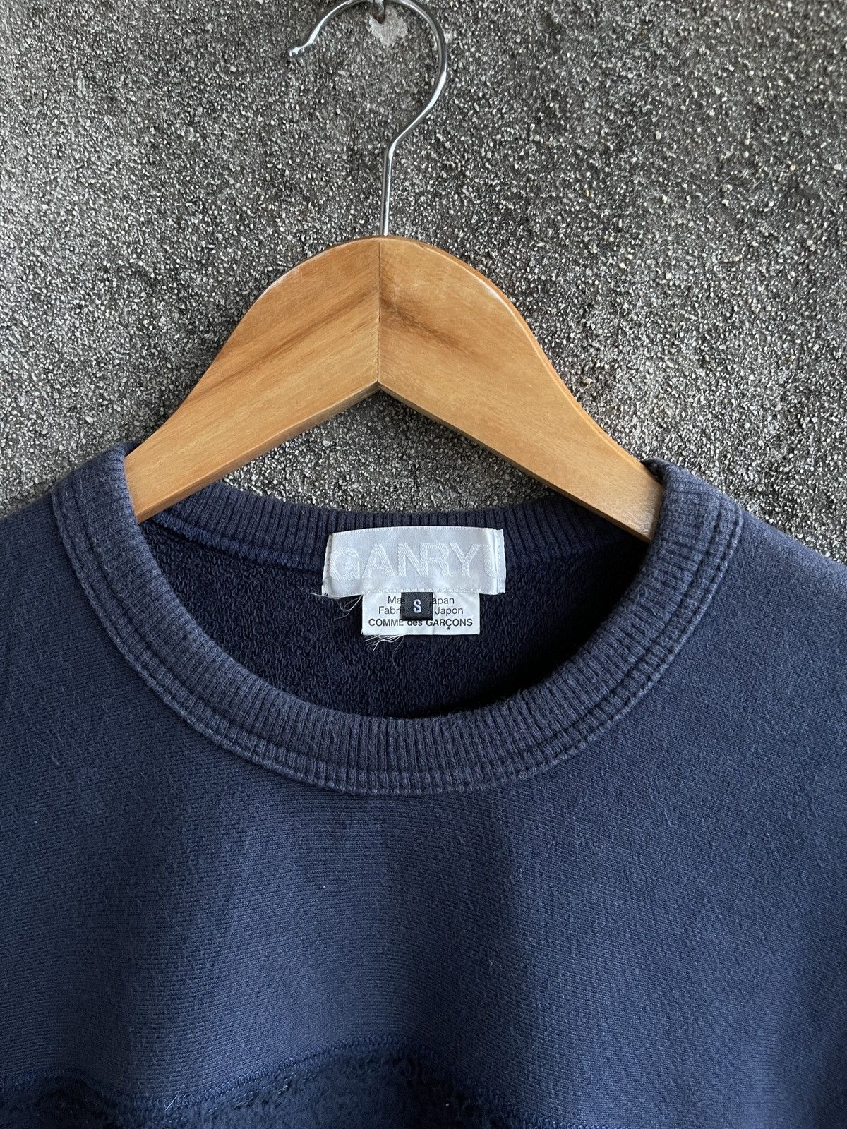 Comme des Garcons SHIRT AW14🔥COMME DES GARCONS✖️GANRYU🔥Wool Raglan SweatShirt L/S Size US S / EU 44-46 / 1 - 4 Thumbnail