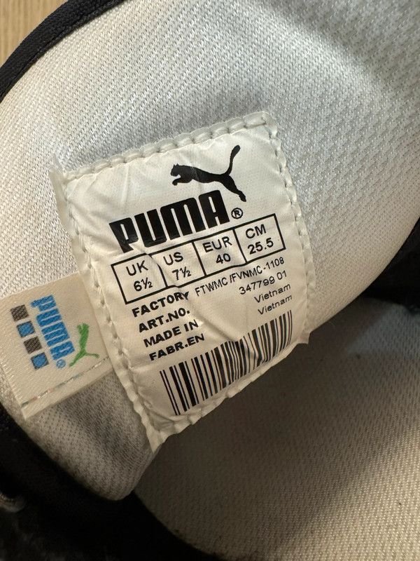 Maison MIHARA YASUHIRO × Puma Puma by Mihara Yasuhiro Low Sneakers Black leather size 40 Size US 7.5 / EU 40-41 - 11 Thumbnail