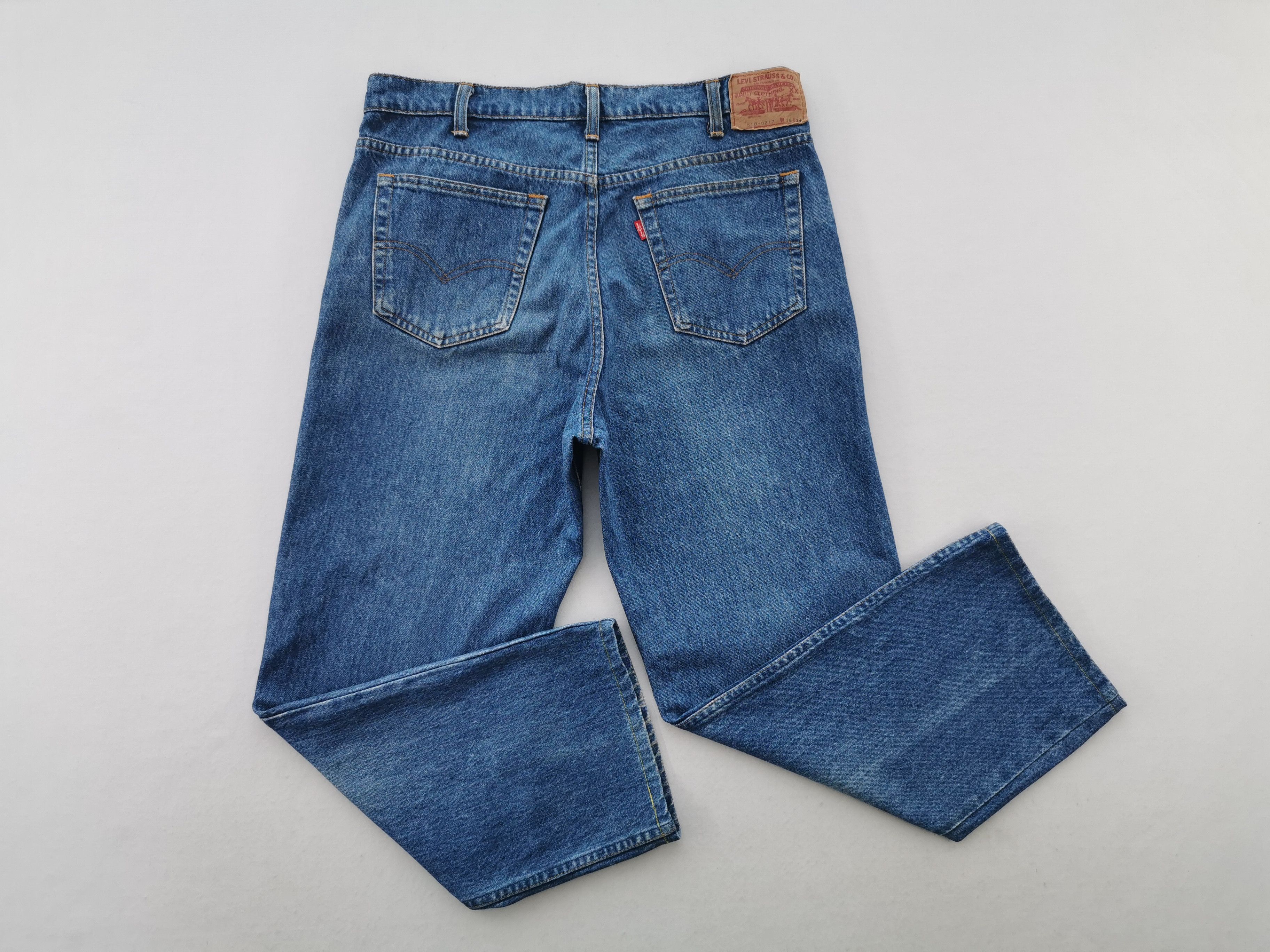 Levi's Vintage 90s Levis Lot 518 Denim Made In Japan Size 34/36x34 Size US 34 / EU 50 - 5 Thumbnail