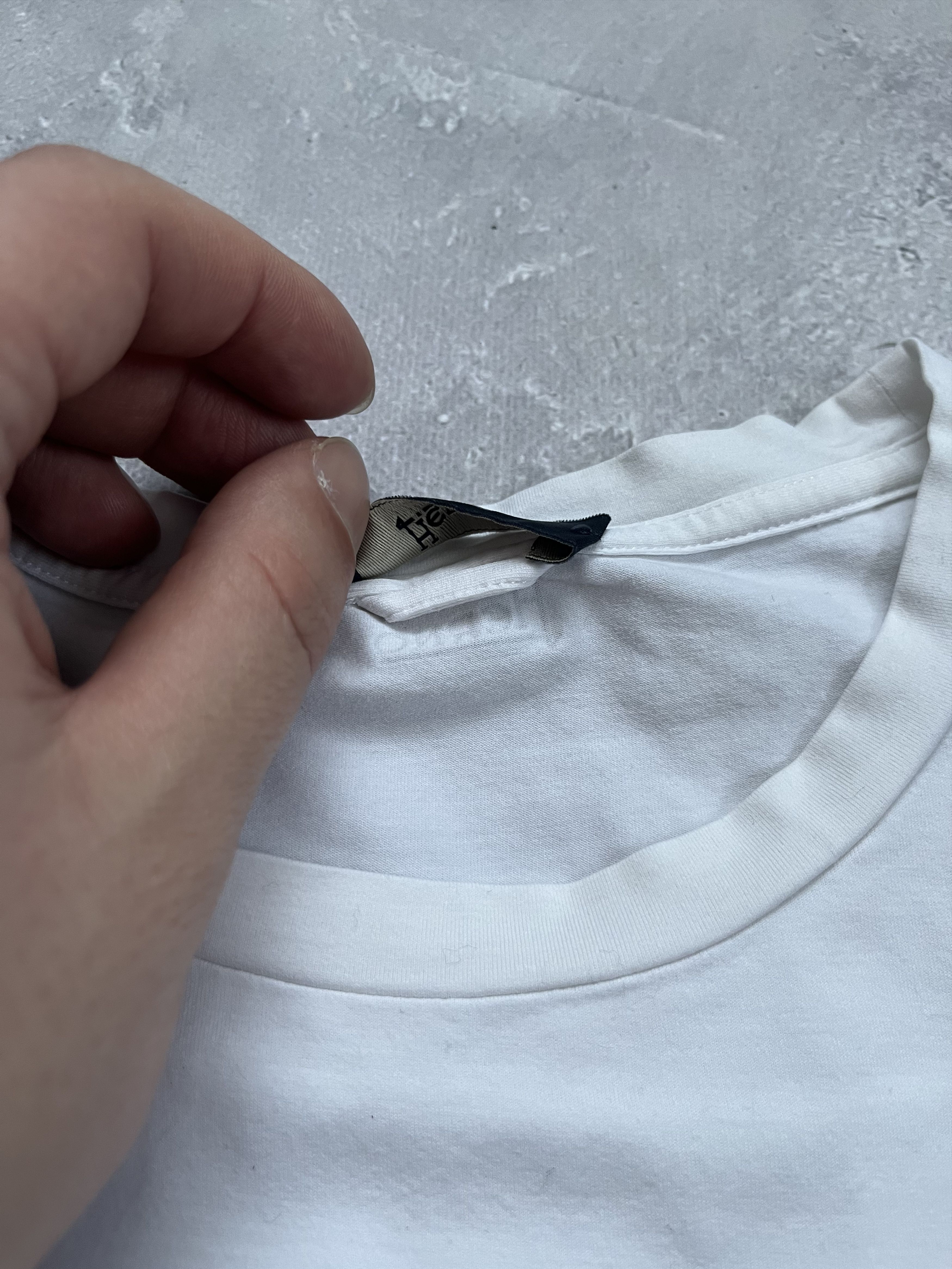 Herno HERNO White Beige Pocket T-Shirt Lightweight Crewneck L Size US L / EU 52-54 / 3 - 6 Thumbnail