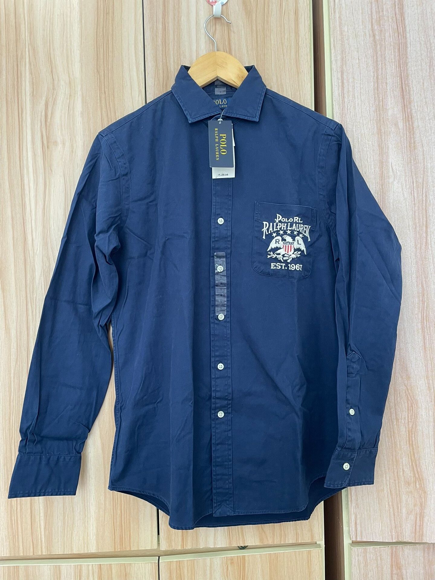 Polo Ralph Lauren Polo Ralph Lauren Vintage Long-Sleeve Shirt Size US S / EU 44-46 / 1 - 1 Thumbnail