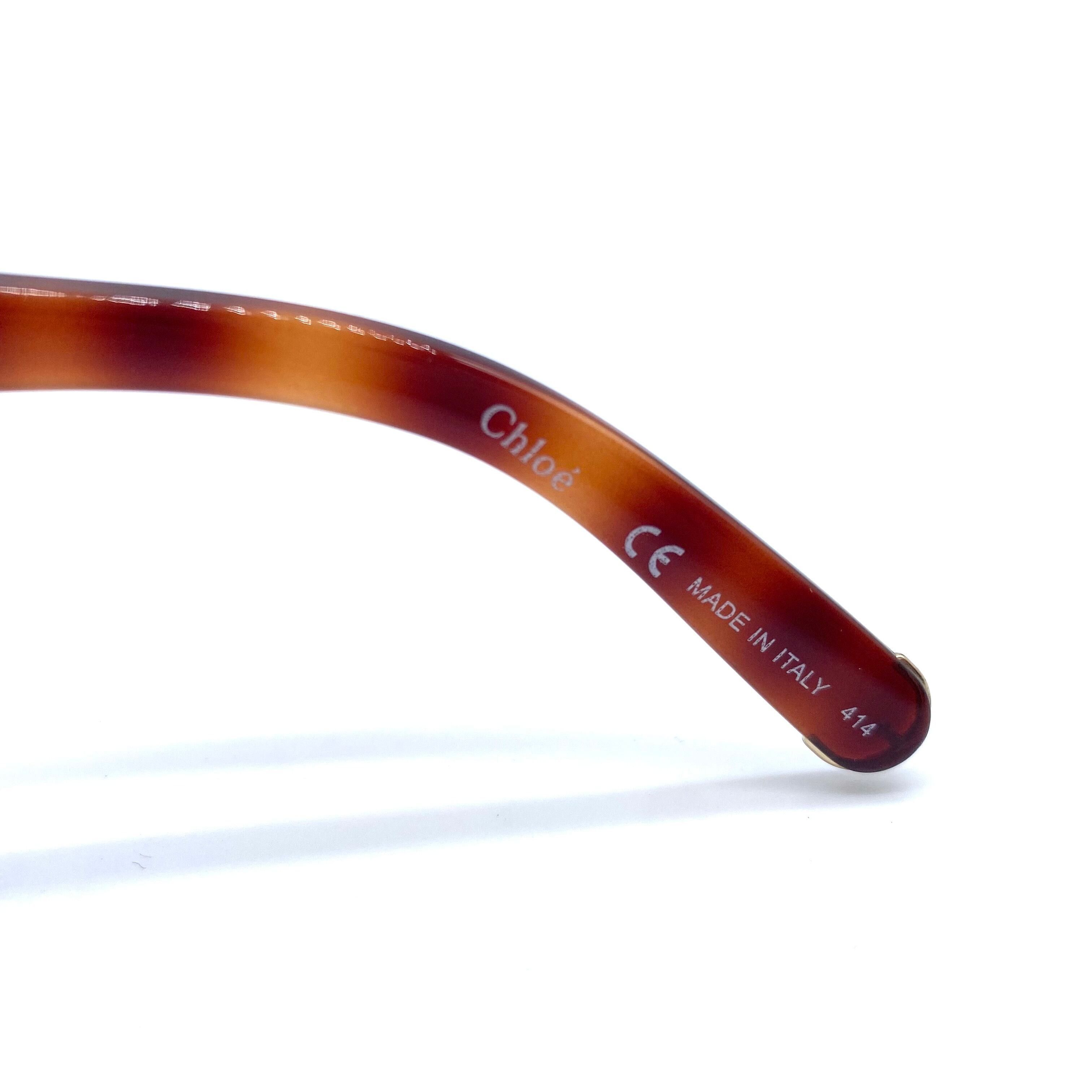 Chloe chloe Eyewear Sunglasses Tortoiseshell Size ONE SIZE - 6 Thumbnail