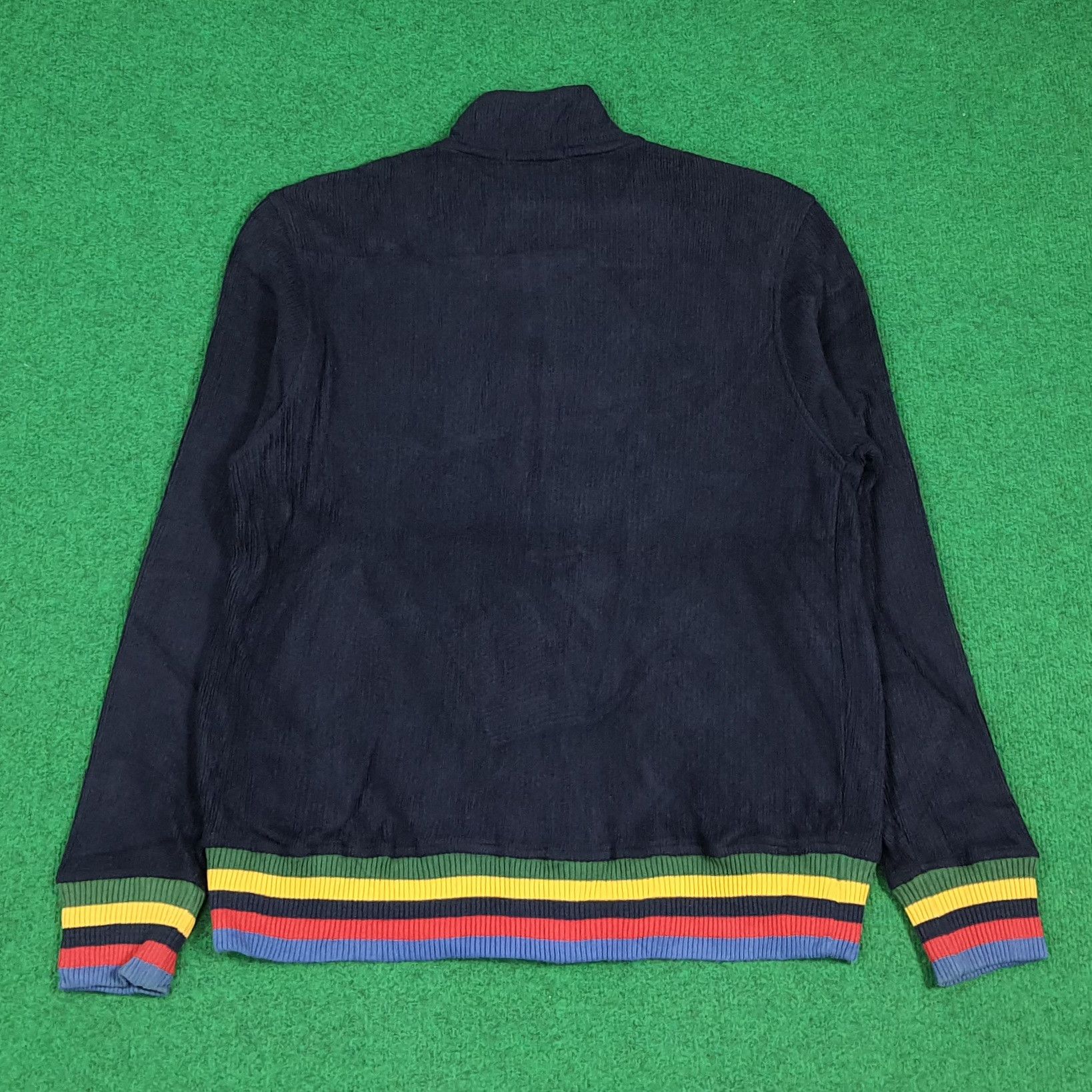 Vintage Vintage 90s Laura Felice Milano Jacket Ribbed Sweater C282N6 Size US S / EU 44-46 / 1 - 7 Thumbnail