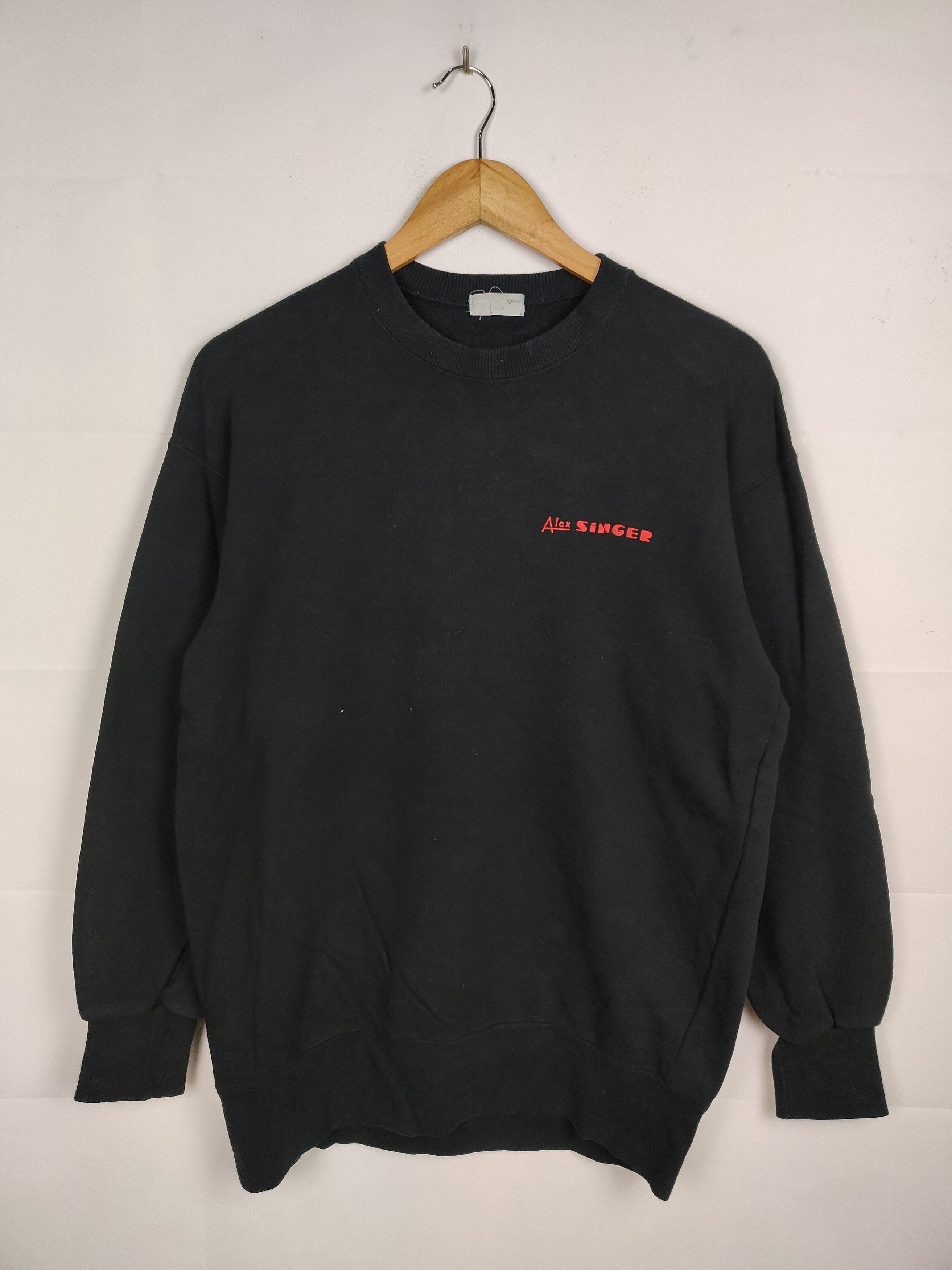 Comme des Garcons × Vintage Vintage 80s Comme des Garçons Alex Singer Sweatshirt Size US L / EU 52-54 / 3 - 2 Thumbnail